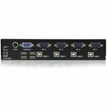 StarTech.com 4-poort Professionele VGA USB KVM-Switch met Hub