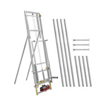 Dakbedekking lift - 15 m - tot 200 kg - verticale uitvoering ook voor platte daken