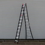 ZARGES 41427 Aluminium Ladder Werkhoogte (max.): 2060 cm