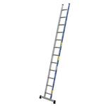 Little Jumbo SuperPRO Enkele uitgebogen ladder geanodiseerd - 24 sporten - 1250300124