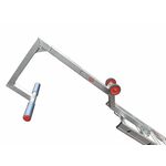 Little Jumbo SuperPRO Enkele uitgebogen ladder geanodiseerd - 14 sporten - 1250300114