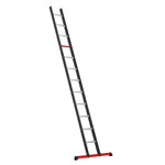 Altrex rechte ladder - Nevada - max. werkhoogte 4,50 m - 1 x 12 sporten - enkel