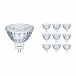 Voordeelpak 10x Philips Corepro LEDspot GU5.3 MR16 2.9W 230lm 36D - 827 Zeer Warm Wit | Vervangt 20W