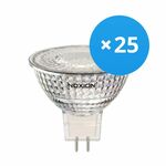 Voordeelpak 25x Noxion LED Spot GU5.3 MR16 7.5W 621lm 60D - 827 Zeer Warm Wit | Dimbaar - Vervangt 50W