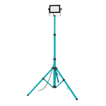 Steinhauer Vloerlamp Bois met blauwe kap 3781ZW