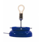Lamp met Voet voor Benzinepomp Bol (Blauw)