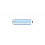 Ouguang uv-lamp blauw 368 nm 9 watt gebogen voor mozzie