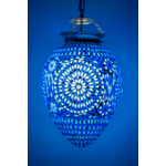 Hanglamp Roya papaya blauw