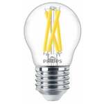 Philips LED kogel E27 3,4-40W filament helder dimtone - LED3747