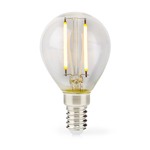 LED E27-G45 Filamentlamp 4 Watt - 2700K - Dimbaar - Amber