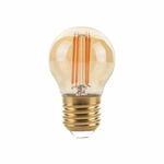 Nedis LED-Filamentlamp E14 | G45 | 2 W | 250 lm | 2700 K | 1 stuks - LBFE14G451 LBFE14G451