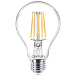 LED E27-T45 Filament 4 Watt - 2700K - Curved - Dimbaar - Amber