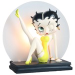 Betty Boop Leg Up Lamp - Geel Glitter Beeld