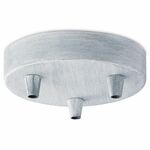 LED Tafellamp - Tafelverlichting - Trion Garno - E14 Fitting - Rond - Mat Grijs - Aluminium