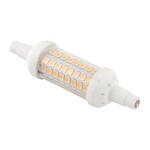 9W 11.8cm dimbare LED glazen buis gloeilamp AC 220V (warm wit)