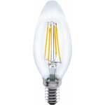 LED E14-C35 4 Watt Filament Kaarslamp - 2700K - 3 Staps Dimbaar- 450 Lm