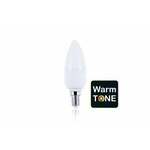 E14 LED Filament - 4 Watt 470 lumen - 2700K warm wit licht - kleine fitting - Vervangt 40 Watt - C37 kaarslamp