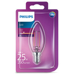 10x E14 LED Lamp - 2,9 Watt 250 lumen - 4000K neutraal wit licht - Kleine fitting - Vervangt 35 Watt - C37 kaarslamp