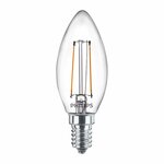 Philips dimbare led classic kaarslamp 40w e27 warm wit