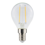 HOFTRONIC? LED Filament lamp E14 - 2,5 Watt 250 Lumen - G45 vorm - 2700K Warmwit licht - Dimbaar - Helder glas