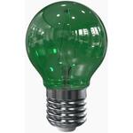 Enzo Tronix LED filament kogellamp E27 groen 2 watt LED0114