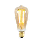 Kooldraadlamp 'Peer' E27 LED 3,5W goldline 14cm, dimbaar