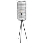 LABEL51 Vloerlamp Twine, Metaal, 145cm - Zwart