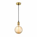 Light depot - pendel Vintage - brons (excl. lamp) - Outlet