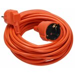 Verlengsnoer PVC oranje 3x1qmm 30m - 1167055