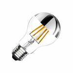 Led reflectorlamp e27 A60 6W Zilver filament (dimbaar)