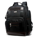 Bopai 11-85301 15 6 inch grote capaciteit Multi-Layer zipper Bag ontwerp ademend laptop rugzak grootte: 35 x 20 x 43cm (zwart)