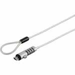 Lenovo Laptopslot Sleutelslot Incl. 2 sleutels 2400 mm NanoSaver MasterKey Twin Head