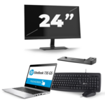 Dell Latitude 7290 - Intel Core i7-8e Generatie - 12 inch - 16GB RAM - 480GB SSD - Windows 11 + 2x 22 inch Monitor