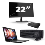HP EliteBook 735 G5 - AMD Ryzen 3 PRO 2300U - 13 inch - 8GB RAM - 240GB SSD - Windows 10 + 2x 23 inch Monitor
