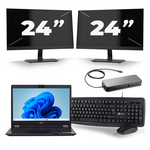 Lenovo ThinkPad L13 - Intel Core i3-10e Generatie - 13 inch - 4GB RAM - 256GB SSD - Windows 11 + 1x 23 inch Monitor