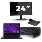 Lenovo ThinkPad L13 - Intel Core i3-10e Generatie - 13 inch - 4GB RAM - 256GB SSD - Windows 11 + 2x 23 inch Monitor