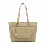 Leren laptoptas dames 15.6 inch - zwart slangenprint - M?SZ Denise