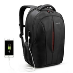 Waterdichte 15 6-inch laptop rugzak anti-diefstal Business reizen rugzak schooltas (zwart + oranje USB)