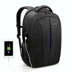 Waterdichte 15 6-inch laptop rugzak anti-diefstal Business reizen rugzak schooltas (zwart + blauw upgrade)