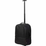 NEGOTIA Alpha Leren Travel Laptop Rugzak Leren rugtas 15.6 Zwart