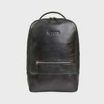 NEGOTIA Alpha Leren Travel Laptop Rugzak Leren rugtas 15.6 Bruin