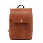 Leren laptoptas dames 15.6 inch - taupe slangenprint - M?SZ Denise