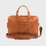 NEGOTIA Alpha Apex Leren Laptoptas - Luxe Aktetas & Werktas Zwart