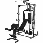 Krachtstation - Inclusief Fitnessbank - Homegym - Belastbaar tot 350 kg - Gorilla Sports