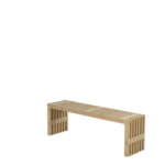 Zitbank Hout Rustik 218 CM