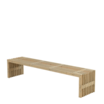 Zitbank Hout Rustik 138 CM