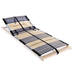Lattenbodem met 28 latten 7 zones 140x200 cm