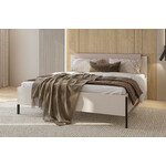 Home365 Houten Bed met Opbergruimte Jura - Taupe