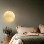 YWXLight Home decor slaapkamer woonkamer eetkamer ronde bamboe Vine geweven hanger licht (bruin)
