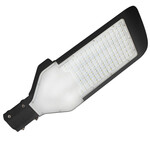 LED Straatlamp Slim - Viron Unato - 150W - Helder/Koud Wit 6400K - Waterdicht IP65 - Mat Grijs - Aluminium - SAMSUNG LEDs